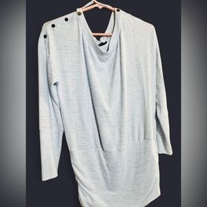 Size Small White House Black Market Tunic, Color Light Blue